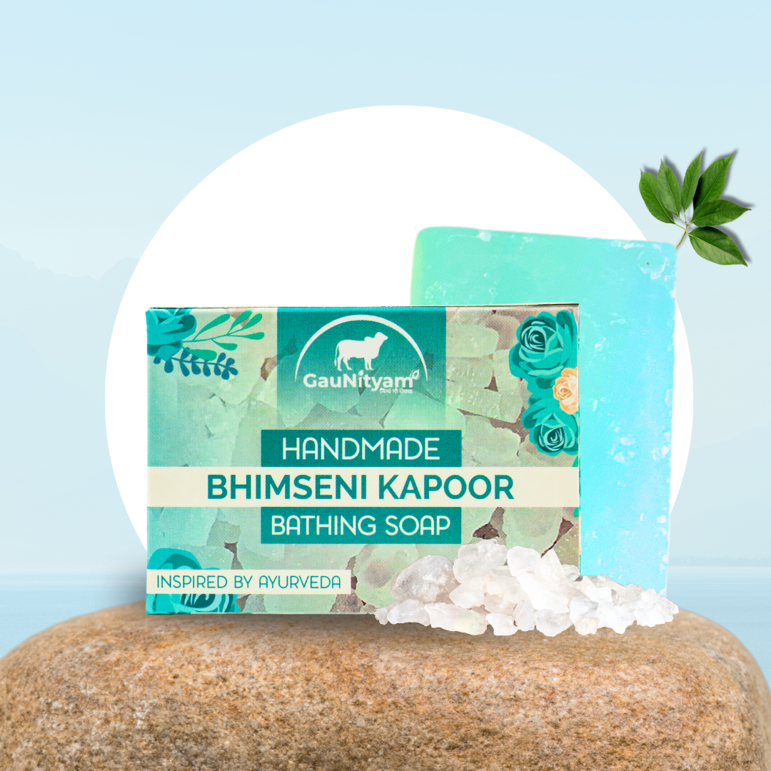 Bhimseni Kapoor Organic Soap 100g (pack of 3)